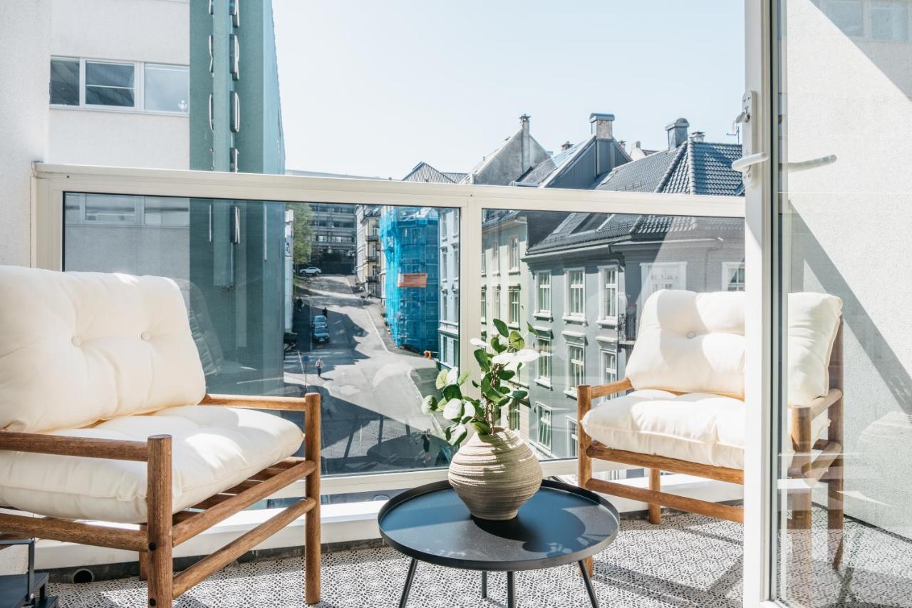 Stay Urban - Scandinavian Comfort With Private Balcony Bergen Eksteriør billede