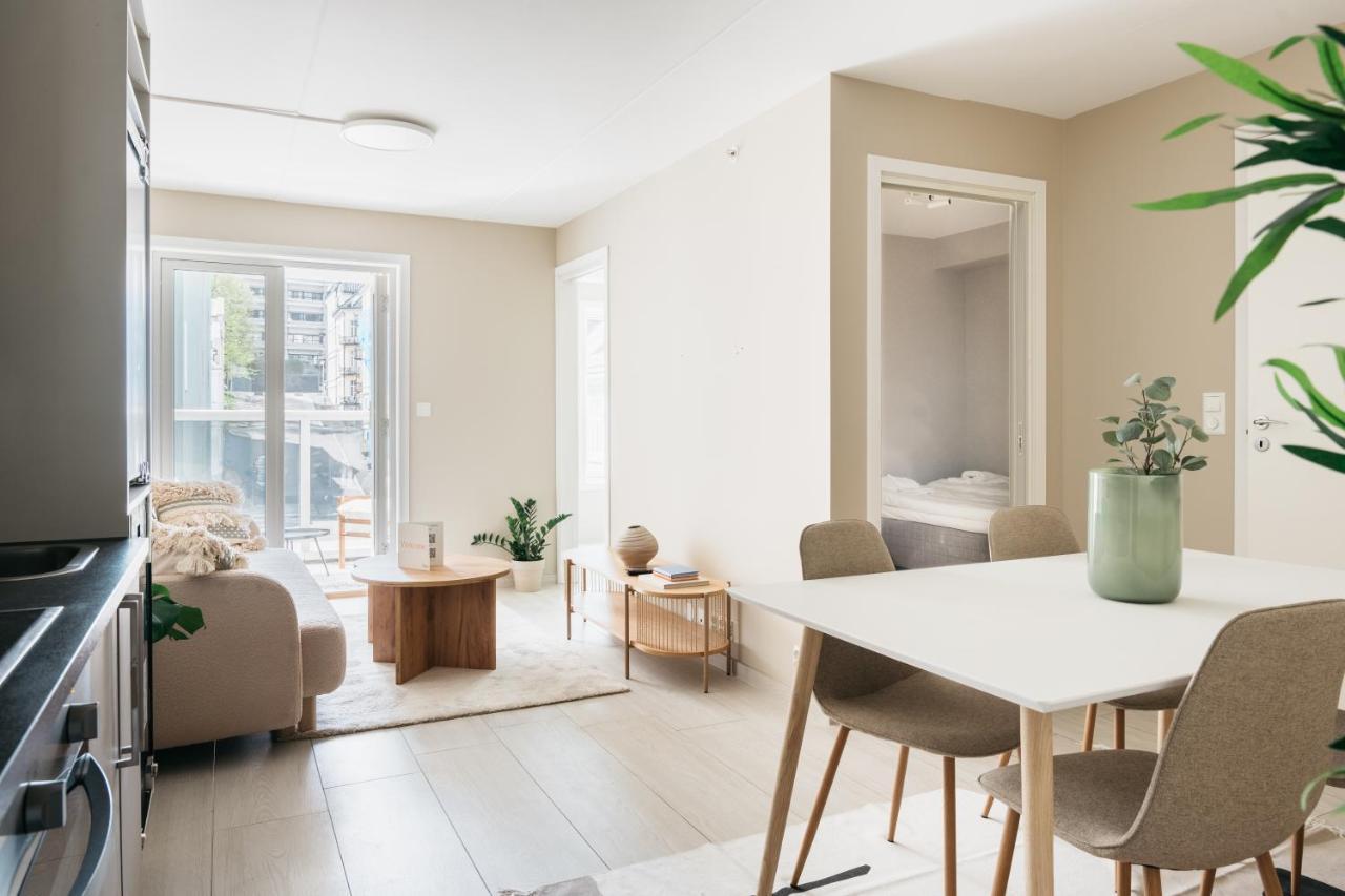 Stay Urban - Scandinavian Comfort With Private Balcony Bergen Eksteriør billede